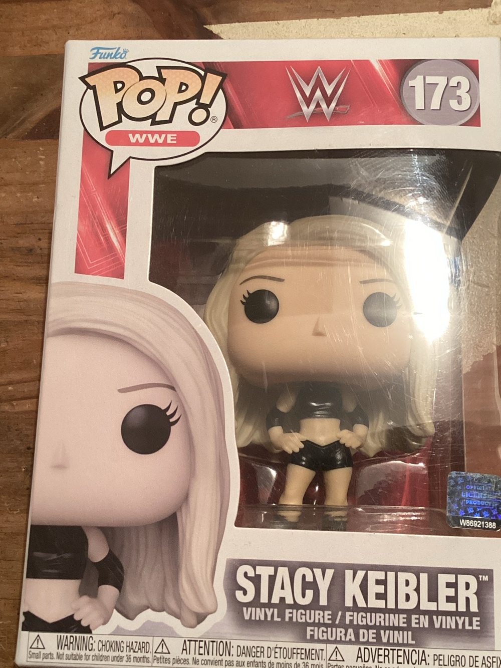 Funko Blonde Stacy Keibler in Black Outfit Pop! Figure